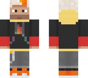 auron cubito c blanco fueguito /skin gruesa(cuerpo grueso