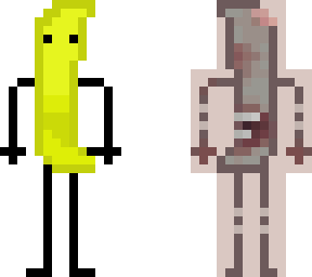banana and banana zombie
