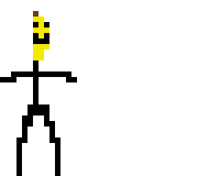 banana head stickman