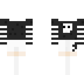 black and white