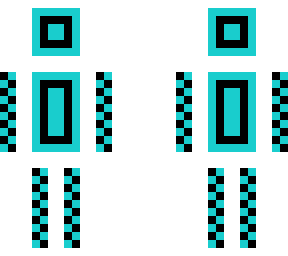 blue black square