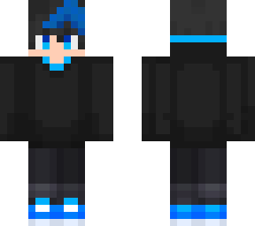 blue hair