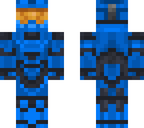 blue halo my best creation oc do not steal