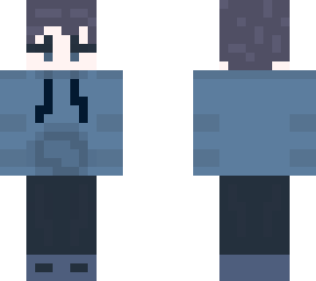 blue hood