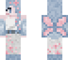blue/pink fairy girl