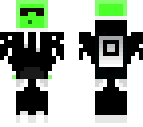 cool slime boy with glasses