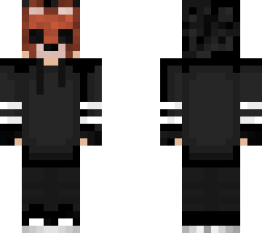 masked fox black