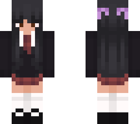 me in kakegurui but with techno support bows