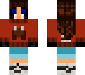 my  minecraft character