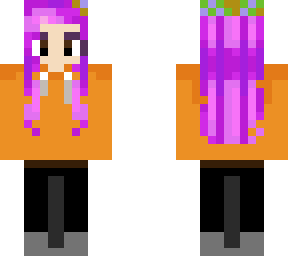 my mom's minecraft character