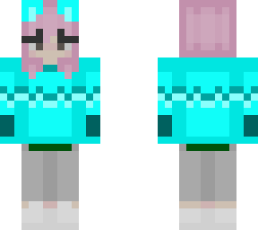niki nihachu but aqua axolotls