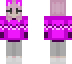 niki nihachu but pink parrots