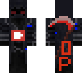 op custom grim reaper with youtube sign