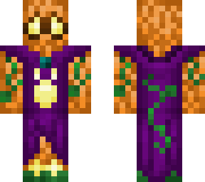 pumpkin halloween skin