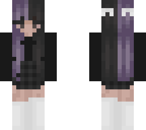 purple and black splitdye