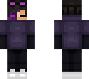 purple hoodie