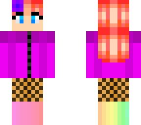 rainbow girl