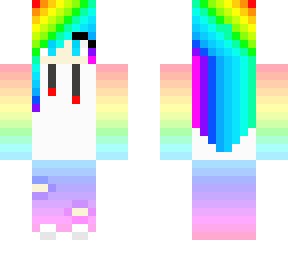 rainbow girl