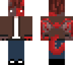 red dragon with leather jacket