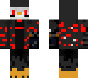 red drip penguin