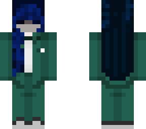remake of blue haired girl squid game