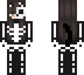 skeleton catgirl