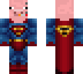 super pig with i cigarette
