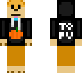 tofu chan halloween skin (black hoodie)