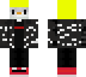 yellow drip penguin