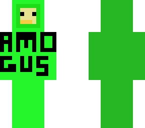 amogus green duck