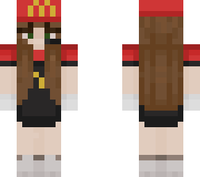 brunette mcdonalds worker