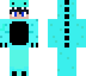 cool turquoise dinosaur