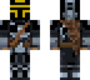darkened mandalorian