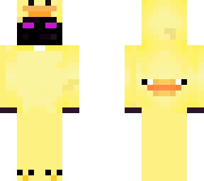 enderman in a duck suit
