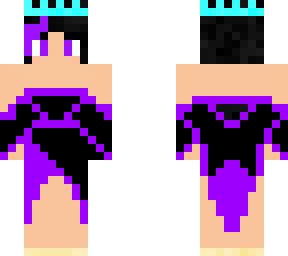 evil night queen with diamond crown