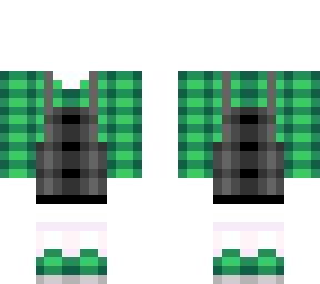 flannel & overalls