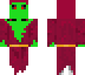 flying zombie in a robe