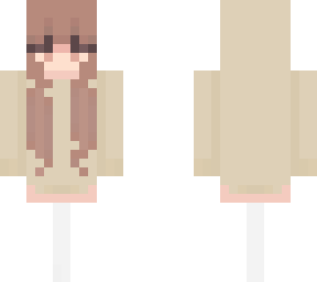 girl in beige hoodie