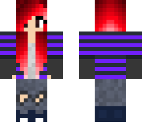 girl with red hair