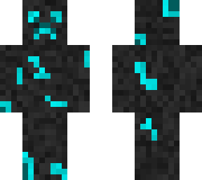 glow-effect blue endercreeper
