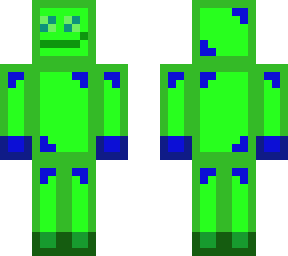green guy with blue highlights (inverted)