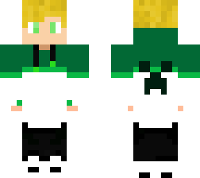 green hoddie