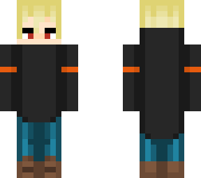 katsuki bakugou in a hoodie.