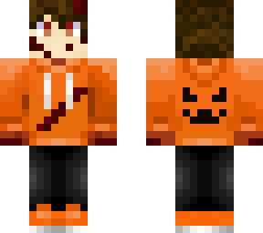 orange halloween npk but with stomach scar