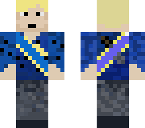 person with dagger