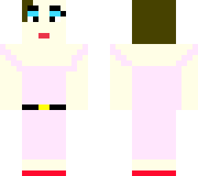 princess with a new style off eyes
