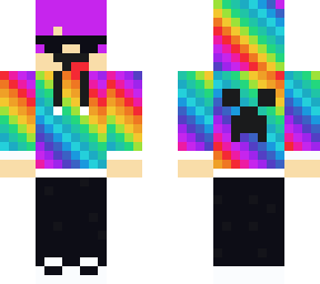 rainbow creepe sweater