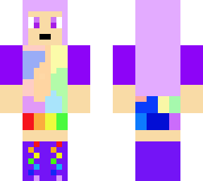 rainbow girl