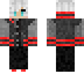 red and black male