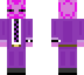 reversed purple enderman suit